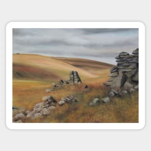 Autumn in Dartmoor Sticker